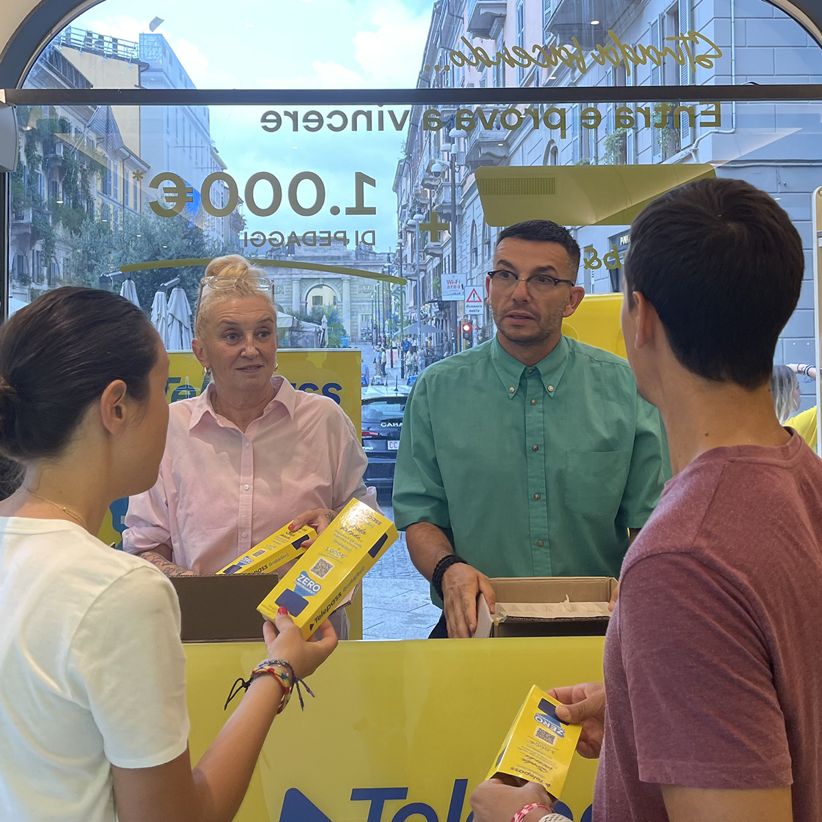 Diego Pina x Telepass Grab & Go