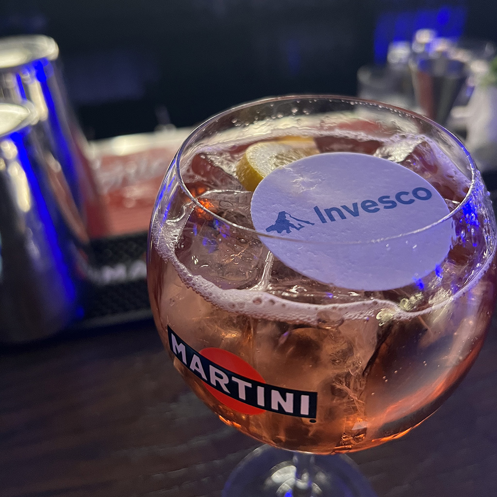 Invesco 10 anni evento aziendale